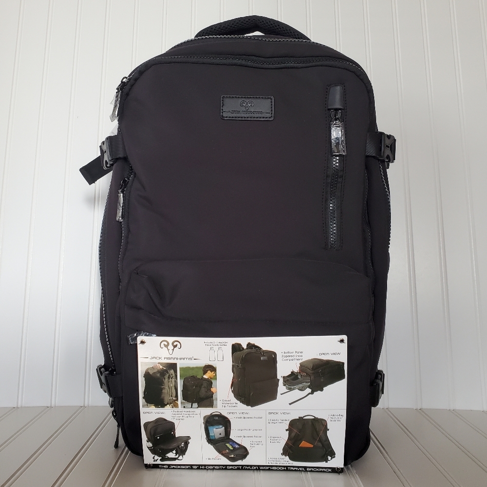 Jack Abrahams Jackson Backpack NWT
